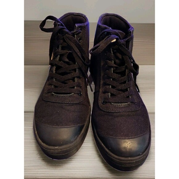 Avenger Blade Soft Work Boots Size 10 A4104 Wide Black High Top Anti-Slip EC - Picture 3 of 10